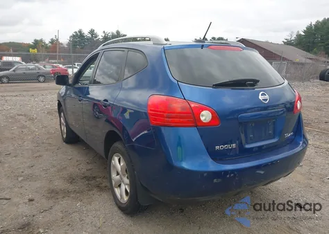 2009 Nissan Rogue Sl from USA, damaged, VIN JN8AS58V89W167328